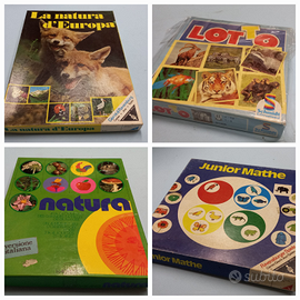 Giochi in scatola vintage anni 70 hachette Ravensb