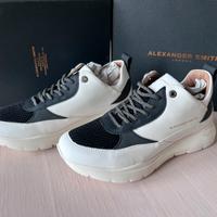 Scarpe uomo Alexander Smith Black/White n 42