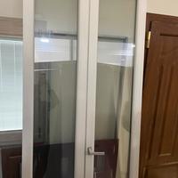 Porta balcone in pvc nuova 253x107