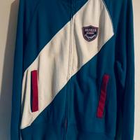 Felpa con zip Tommy Hilfiger originale tg M