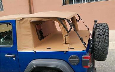 Capote Cargo Jeep Wrangler JK 2p Suntop - Sabbia