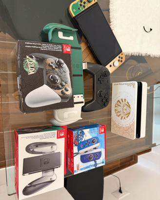 Nintendo switch Oled Zelda limited edition bundle