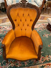 Coppia poltrone stile impero - epoca 800