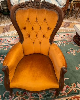 Coppia poltrone stile impero - epoca 800