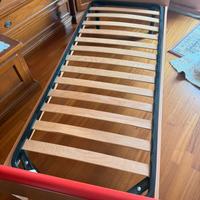 Letto completo con rete a doghe