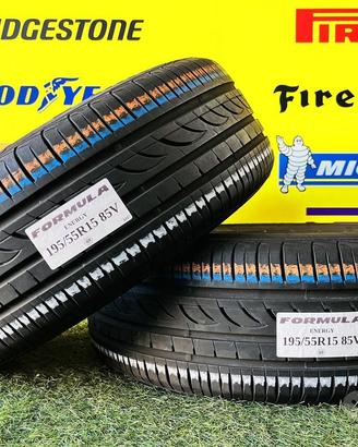 X2: Estive 195/55R15 85V -FORMULA- al 85%