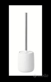 Spazzola WC e bidoncino della BLOMUS, Mod. Sono
