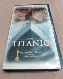PRL VIDEOCASSETTA VHS TITANIC  J.CAMERON DI CAPRIO