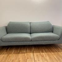 Divano con pouf PoltroneSofa’ seminuovo