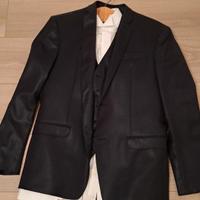 Vestito da sposo blu Angelo Toma e camicie tag 50