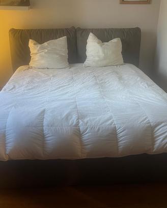 Letto Matrimoniale King Size 190x220 con Testiera