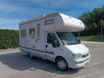 Camper Burstner mansardato 