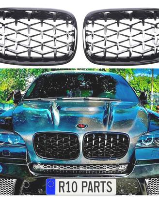 GRIGLIE BMW X5 E70 X6 E71 NERO DIAMANTE