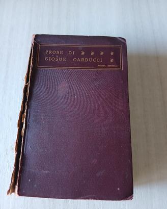 Prose di Giosuè Carducci 