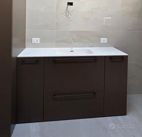 SOLO Top vasca integrata in corian 1552x12x505 mm