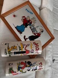 Braccio di ferro lotto specchio e umidificatori