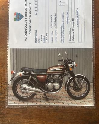 honda cb 500 four