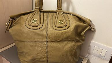 Borsa Givenchy in vernice tortora