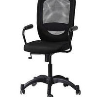 POLTRONA PC VILGOT IKEA NERA GIREVOLE CON RUOTE