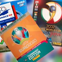 Figurine recupero Francia 98 Corea 2002 Euro 2020