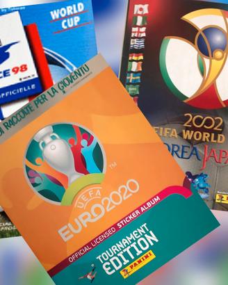 Figurine recupero Francia 98 Corea 2002 Euro 2020
