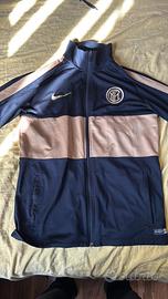 Felpa squadra da calcio inter nike oro nera