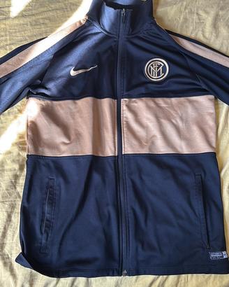 Felpa squadra da calcio inter nike oro nera