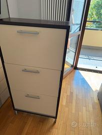 Scarpiera in legno