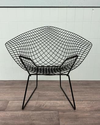 Poltrona anni 70 stile knoll harry bertoia