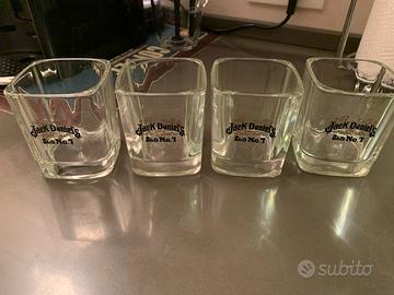 Jack Daniels n. 4 bicchieri da whisky