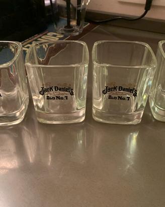 Jack Daniels n. 4 bicchieri da whisky