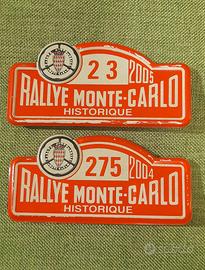 RALLYE MONTECARLO RARE SPILLE ALLUMINIO