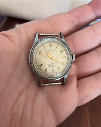 Orologio vintage uomo altair-tugaris ‘50 incabloc