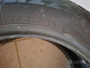 Cerchi e gomme 195/60R16C