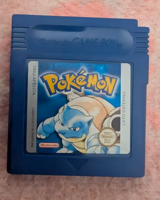 Pokémon Versione Blu - Gioco Originale Game Boy 