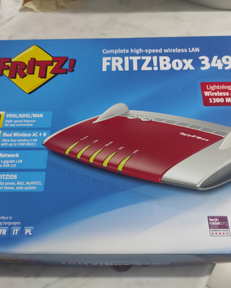 Modem Router WiFi AVM Fritz Box 3490