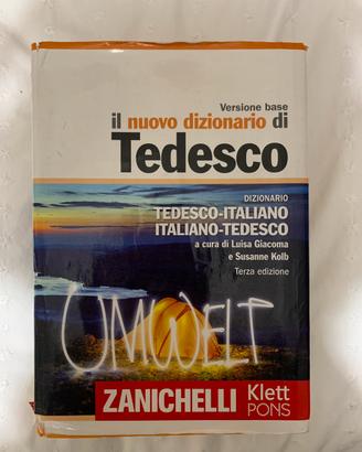 Dizionario tedesco Zanichelli