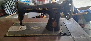 macchina da cucire Singer antica 