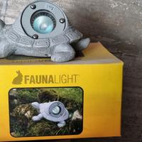 luce da giardino fauna light tartaruga