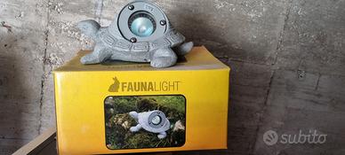 luce da giardino fauna light tartaruga