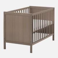 Lettino Sundvik Ikea l + spondina + materasso