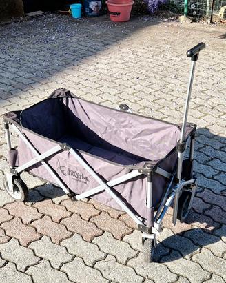 Carrello spiaggia per attrezzi e bambini