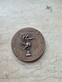 Medaglia rara centenario università Udine