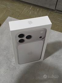 iPhone 17 pro max 256GB silver nuovo sigillato 