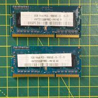 SODIMM HYNIX 4GB 2X2GB DDR 3 10600S