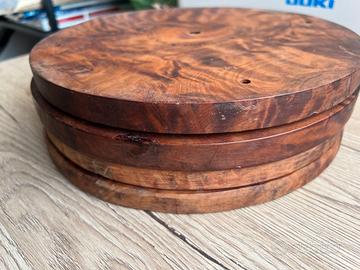 Radica di Tuia Thuya Tuja dischi per intagli e fai