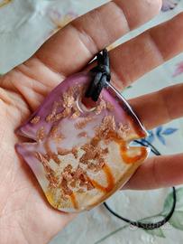 collana  simil vetro di murano