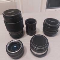 obiettivi macchina fotografica 