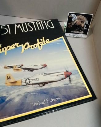 Libro P51 Mustang Super Profile Jerram 1984