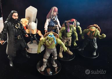 Figure Film Tartarughe Ninja, Thor e Pirati